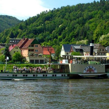 Ferienappartements Elbaussicht - Krippen Bad Schandau Exteriér fotografie