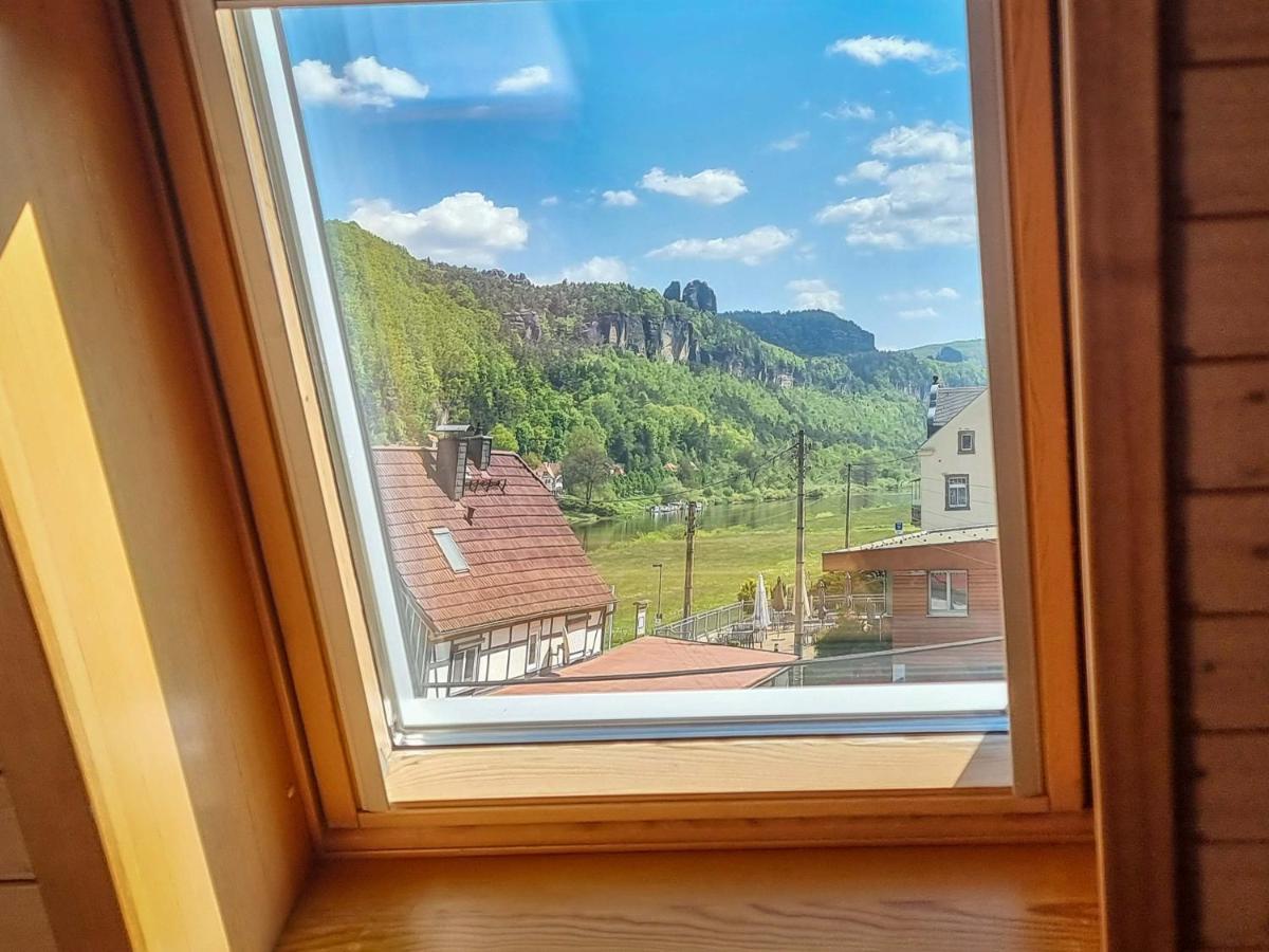 Ferienappartements Elbaussicht - Krippen Bad Schandau Exteriér fotografie