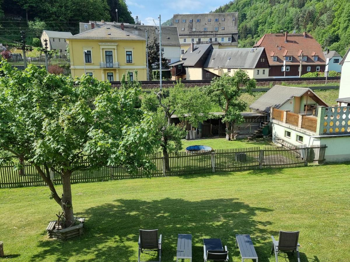 Ferienappartements Elbaussicht - Krippen Bad Schandau Exteriér fotografie