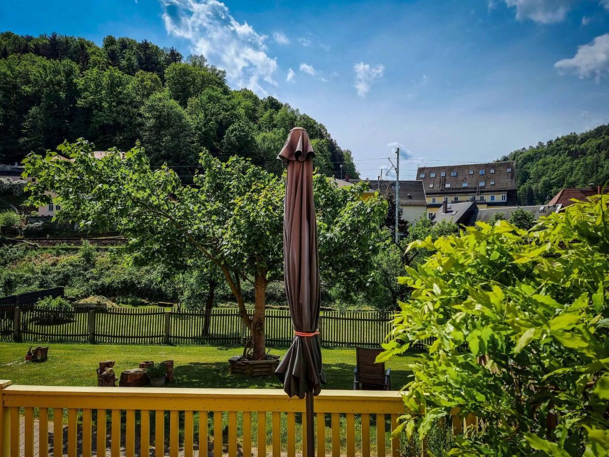 Ferienappartements Elbaussicht - Krippen Bad Schandau Exteriér fotografie