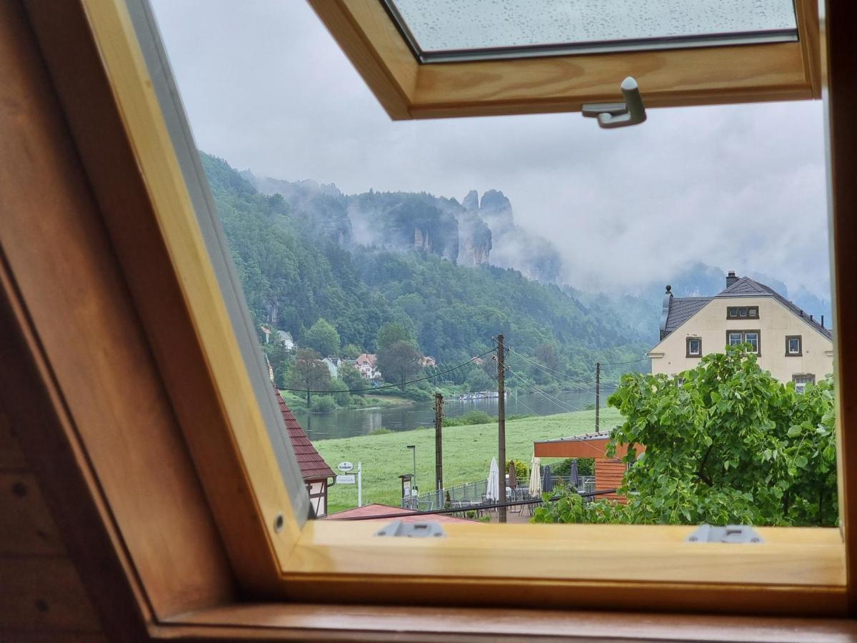 Ferienappartements Elbaussicht - Krippen Bad Schandau Exteriér fotografie