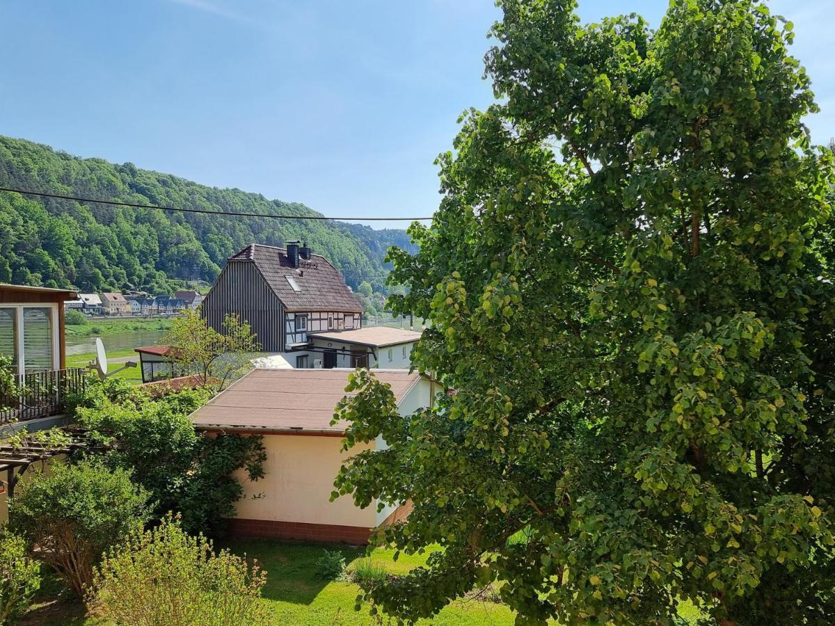 Ferienappartements Elbaussicht - Krippen Bad Schandau Exteriér fotografie