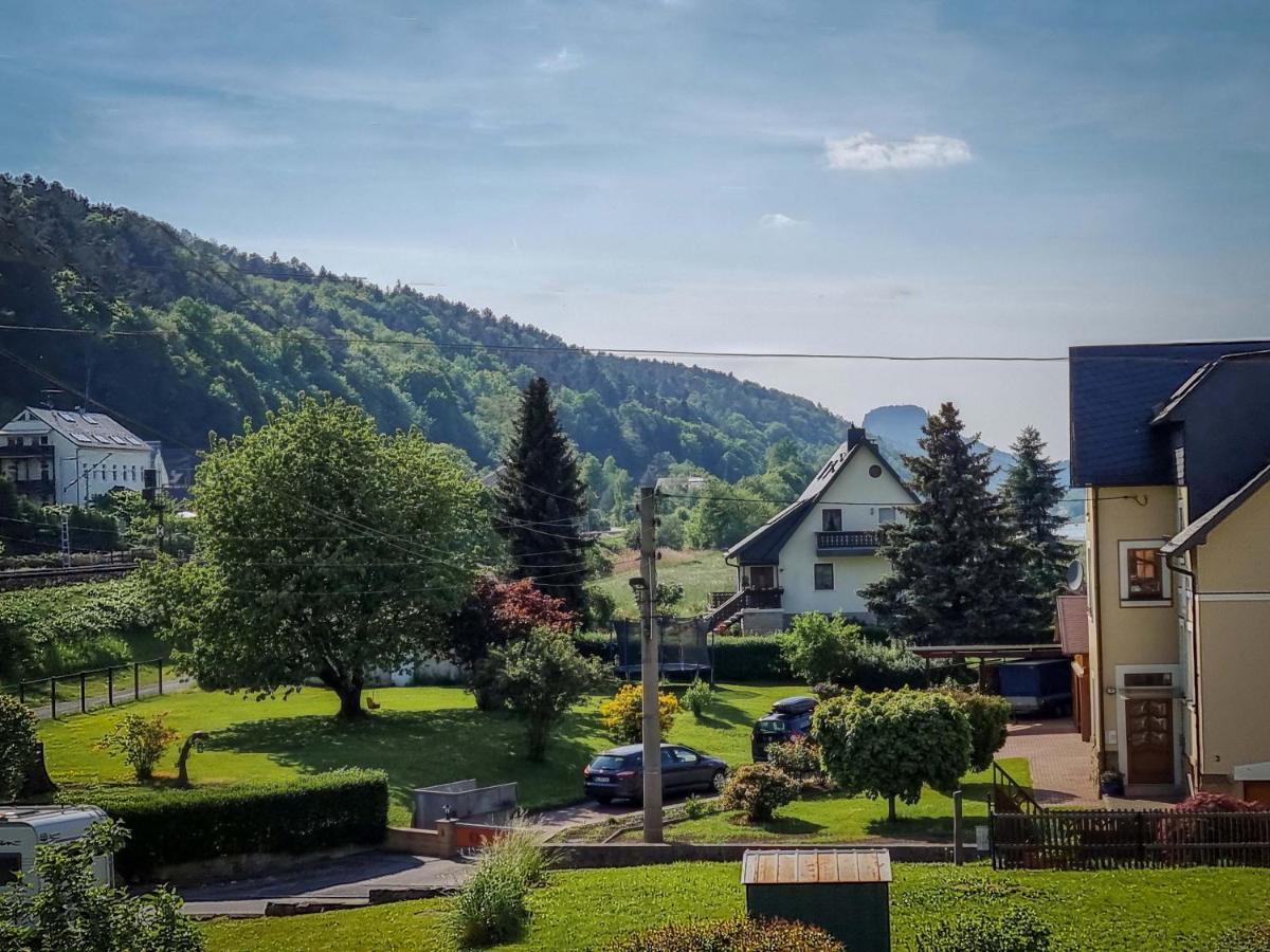 Ferienappartements Elbaussicht - Krippen Bad Schandau Exteriér fotografie