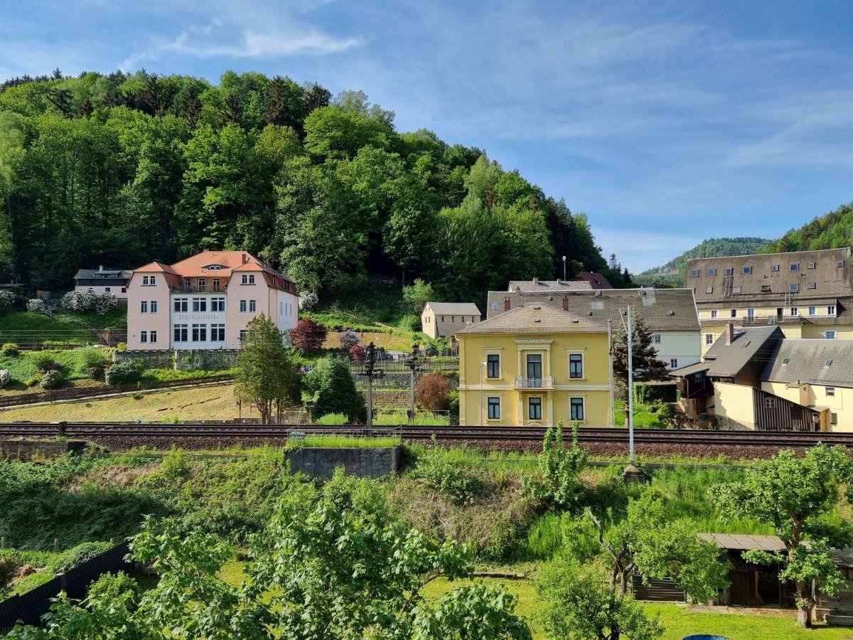 Ferienappartements Elbaussicht - Krippen Bad Schandau Exteriér fotografie