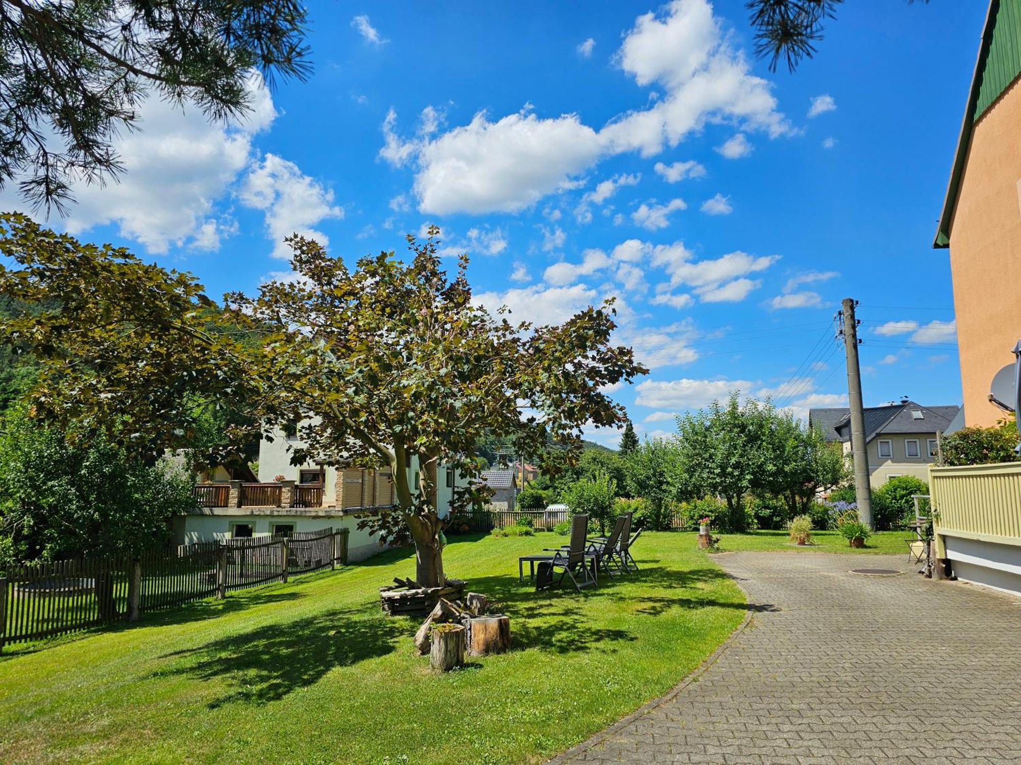 Ferienappartements Elbaussicht - Krippen Bad Schandau Exteriér fotografie