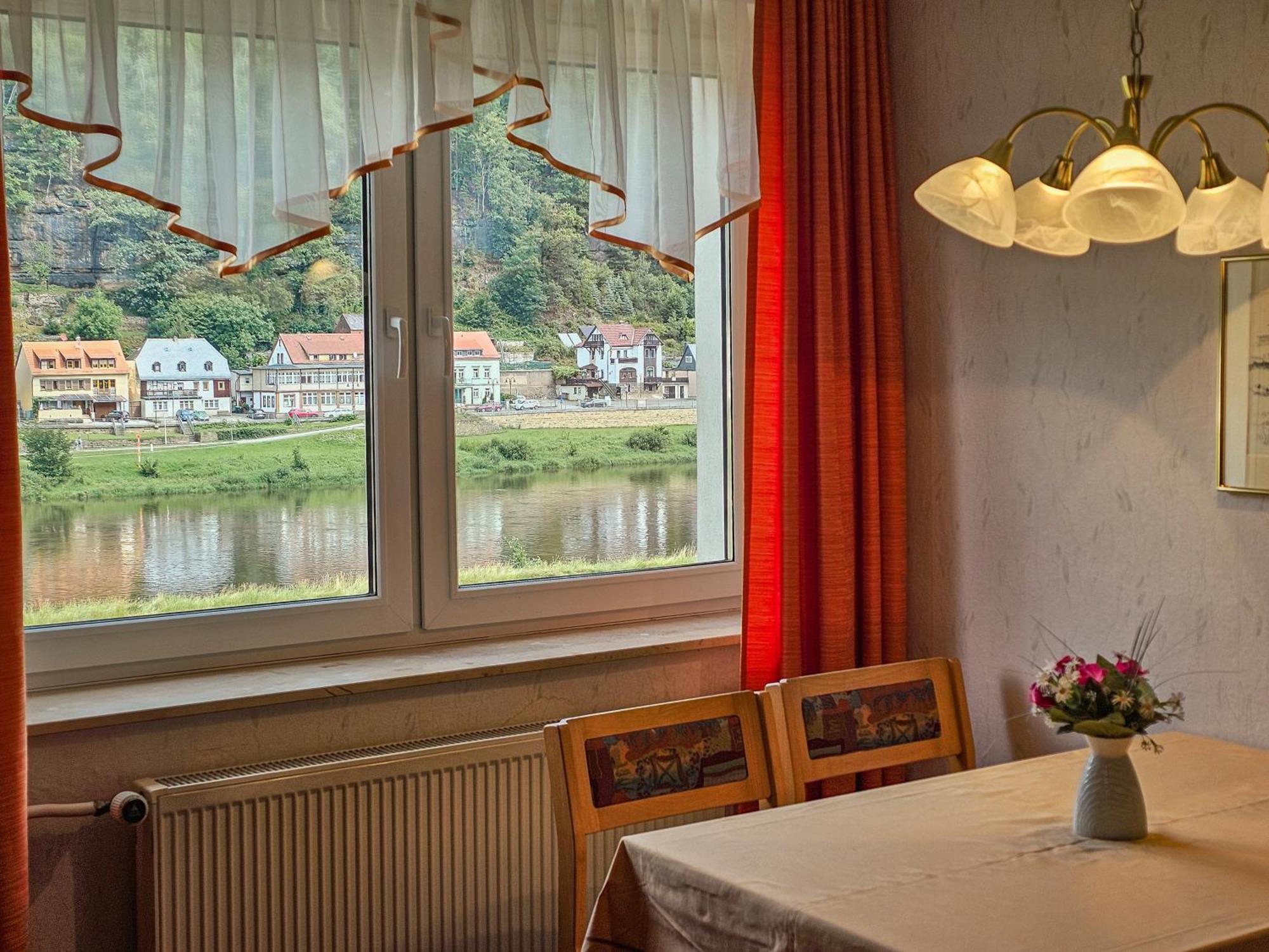 Ferienappartements Elbaussicht - Krippen Bad Schandau Exteriér fotografie