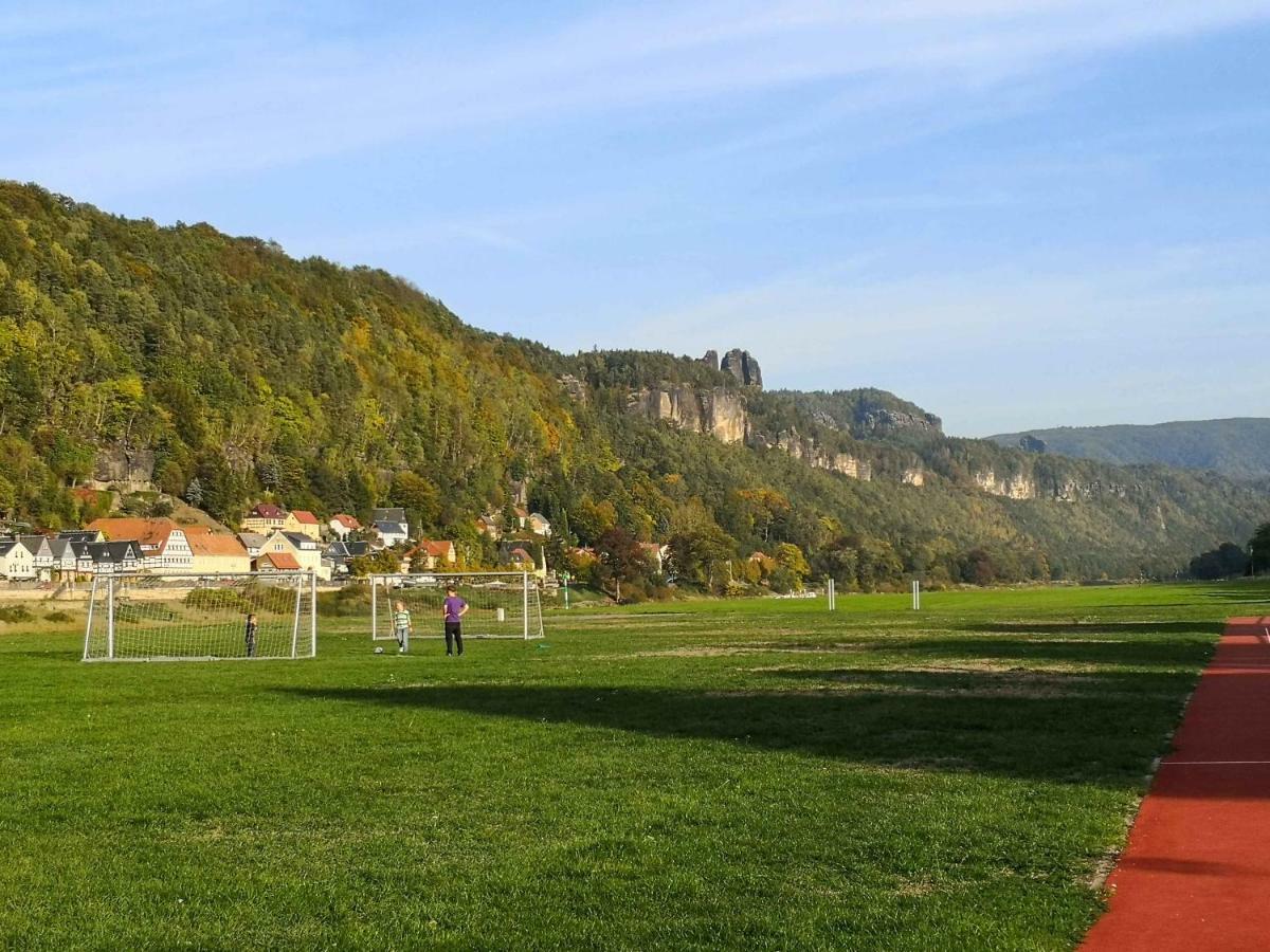 Ferienappartements Elbaussicht - Krippen Bad Schandau Exteriér fotografie